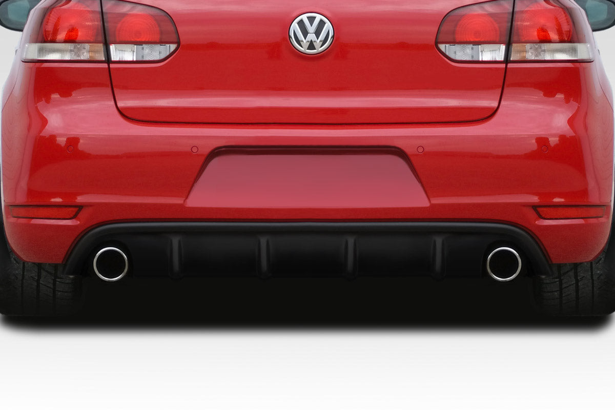 Extreme Dimensions Duraflex Krone Rear Lip Add On Spoiler Compatible With 2010-2014 Volkswagen Golf - 1 Piece - 118177