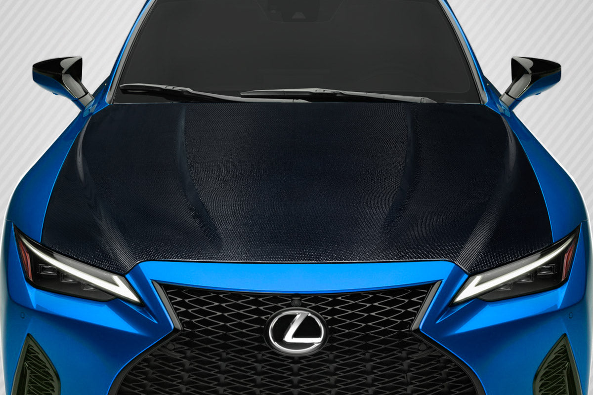 Carbon Creations OEM Look Hood Compatible With 2021-2023 Lexus IS - 1 Piece - 118179
