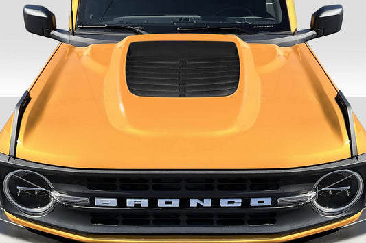 Extreme Dimensions Duraflex GT500 V2 Hood Compatible With 2021-2023 Ford Bronco - 1 Piece - 118195