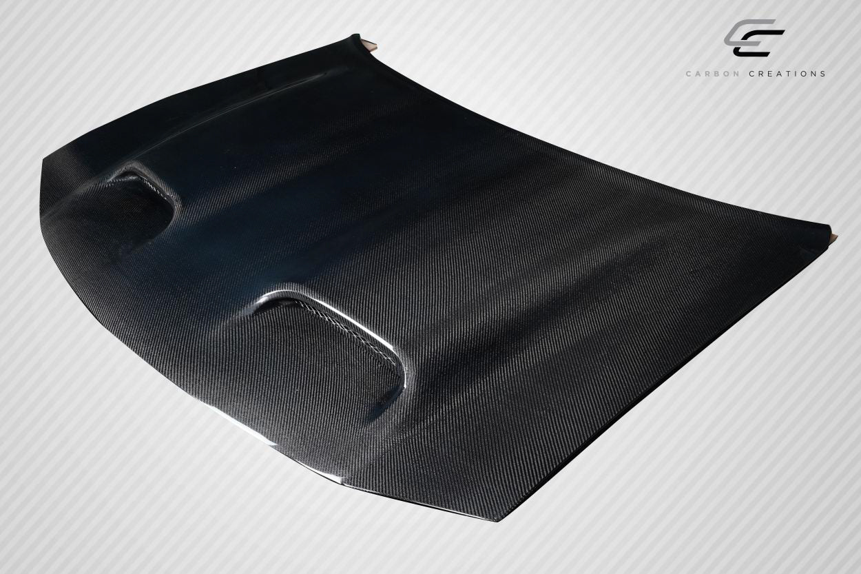 Carbon Creations Hellcat v2 Hood Compatible With 2006-2010 Dodge Charger - 1 Piece - 118198
