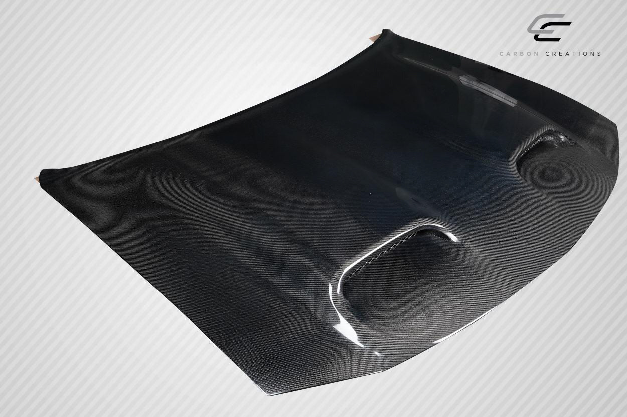 Carbon Creations Hellcat v2 Hood Compatible With 2006-2010 Dodge Charger - 1 Piece - 118198