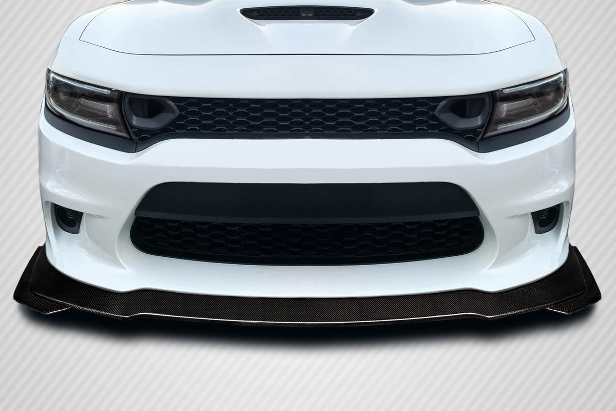 Carbon Creations Speed Icon Front Lip Spoiler Compatible With 2015-2023 Dodge Charger - 1 Piece - 118204