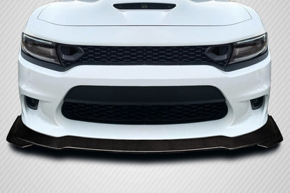 Carbon Creations Speed Icon Front Lip Spoiler Compatible With 2015-2023 Dodge Charger - 1 Piece - 118204