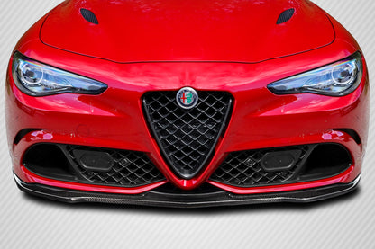 Carbon Creations FRK Front Lip Spoiler Compatible With 2017-22 Alfa Romeo Giulia - 1 Piece - 118222