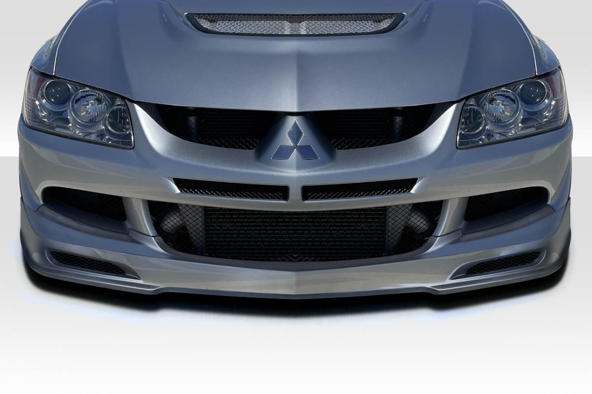 Extreme Dimensions Duraflex Racer X Front Lip Spoiler Compatible With 2003-2005 Mitsubishi Evolution - 1 Piece - 118223