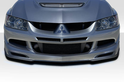 Extreme Dimensions Duraflex Racer X Front Lip Spoiler Compatible With 2003-2005 Mitsubishi Evolution - 1 Piece - 118223