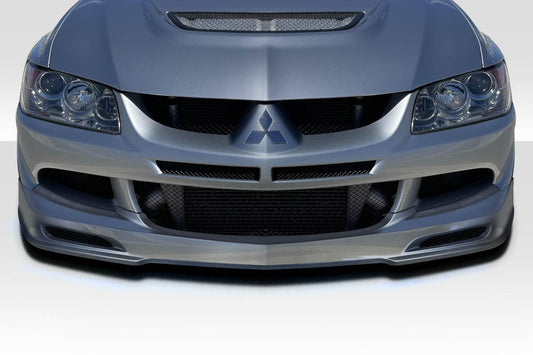 Extreme Dimensions Duraflex Racer X Front Lip Spoiler Compatible With 2003-2005 Mitsubishi Evolution - 1 Piece - 118223