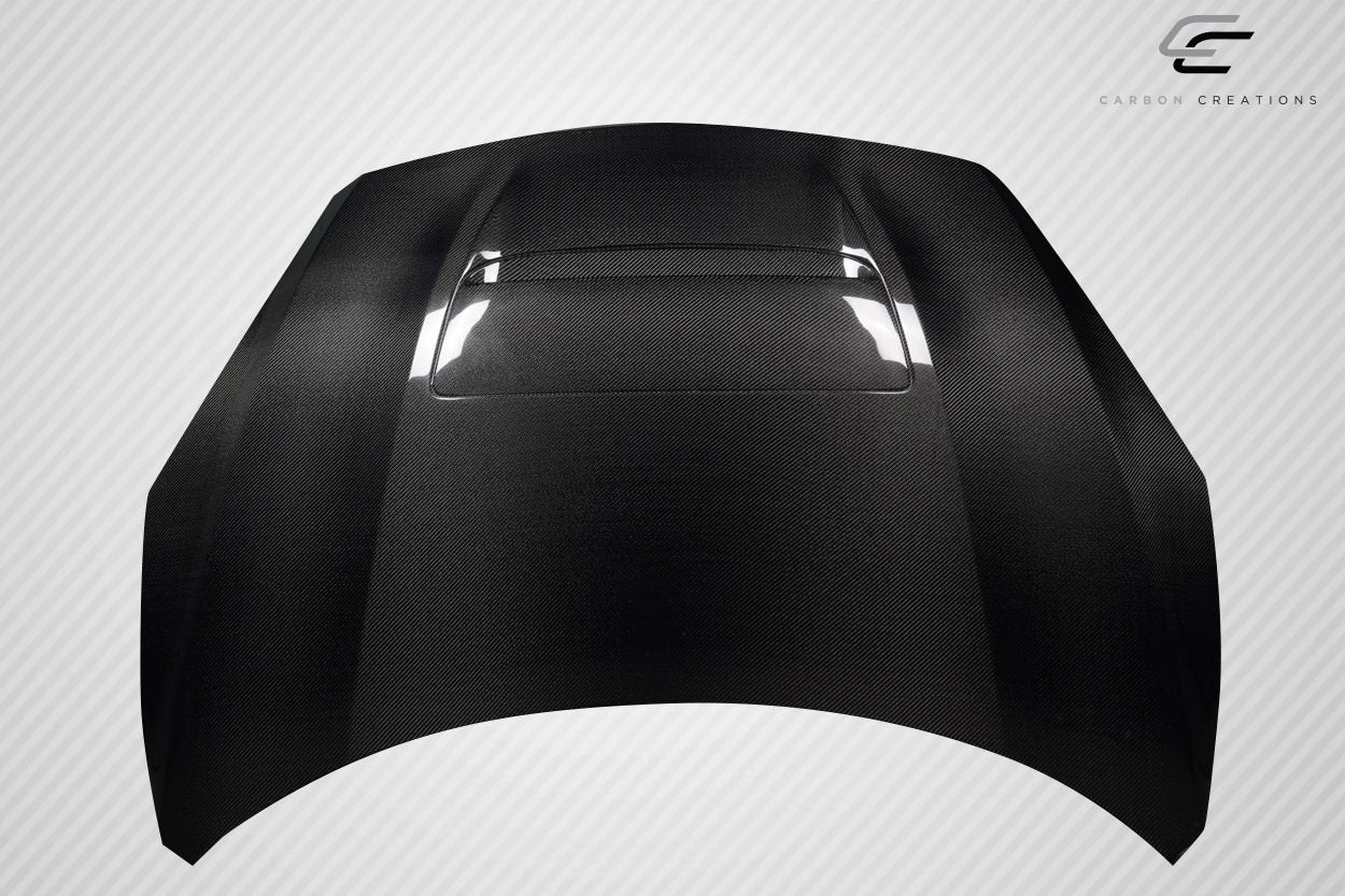 Carbon Creations OEM Look Hood Compatible With 2010-2013 Mazda Mazdaspeed 3 - 1 Piece - 118235