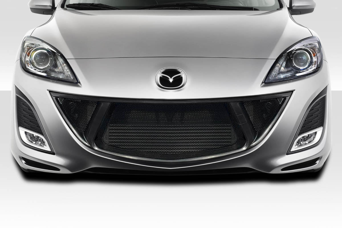 Extreme Dimensions Duraflex Gambler Front Grille Compatible With 2010-2011 Mazda 3 - 1 Piece - 118238