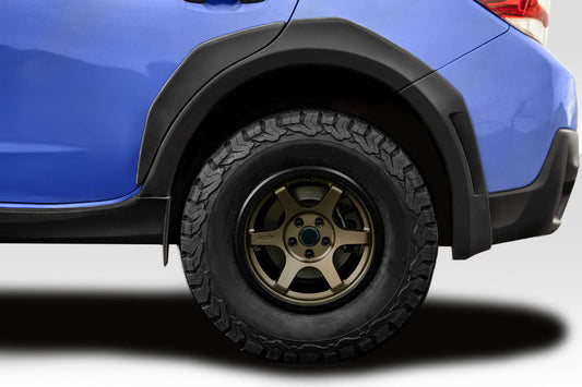 Extreme Dimensions Duraflex Speedtrail Rear Fender Flares Compatible With 2018-2022 Subaru Crosstrek - 118256