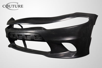 Couture Polyurethane Hellcat Look Front Lip Spoiler Compatible With 2015-2021 Dodge Charger - 1 Piece - 118289