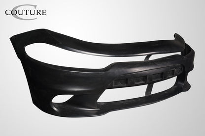 Couture Polyurethane Hellcat Look Front Lip Spoiler Compatible With 2015-2021 Dodge Charger - 1 Piece - 118289