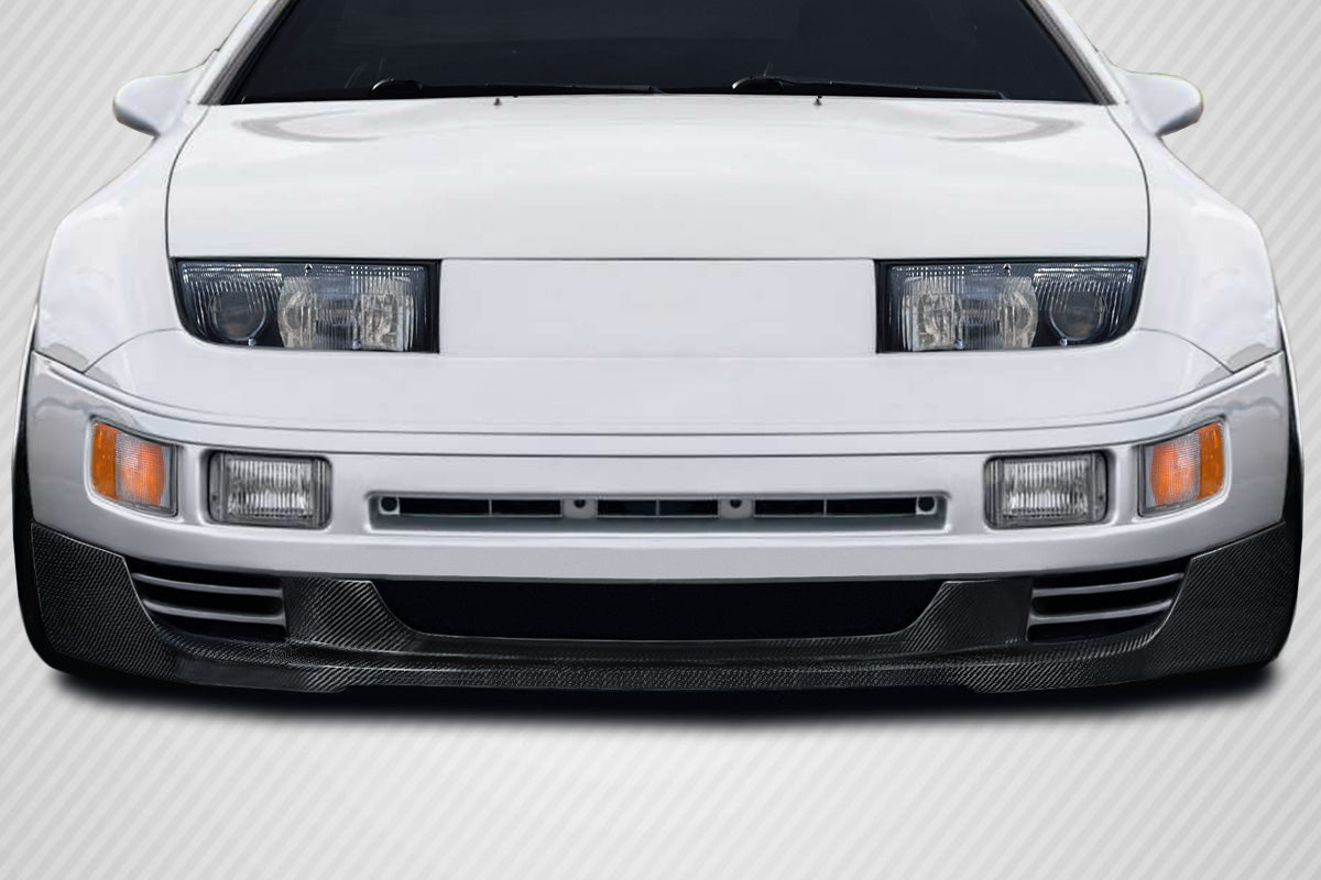 Carbon Creations Turbo T Front Lip Spoiler Compatible With 1990-1996 Nissan 300ZX Z32 - 118299