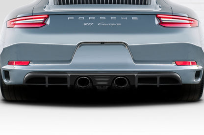 Extreme Dimensions Duraflex Nimbi Rear Diffuser Compatible With 2017-2017 Porsche 911 Carrera - 118302
