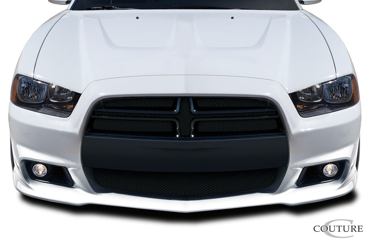 Couture Polyurethane SRT Look Front Bumper Cover Compatible With 2011-2014 Dodge Charger - 1 Piece - 118306