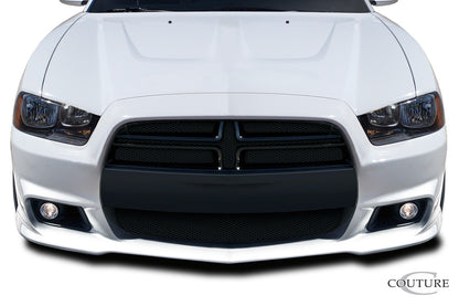 Couture Polyurethane SRT Look Front Bumper Cover Compatible With 2011-2014 Dodge Charger - 1 Piece - 118306