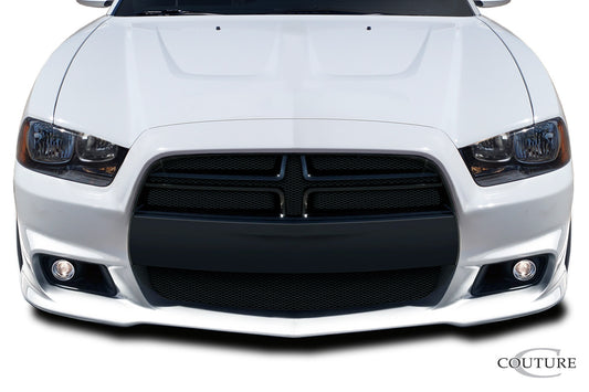 Couture Polyurethane SRT Look Front Bumper Cover Compatible With 2011-2014 Dodge Charger - 1 Piece - 118306