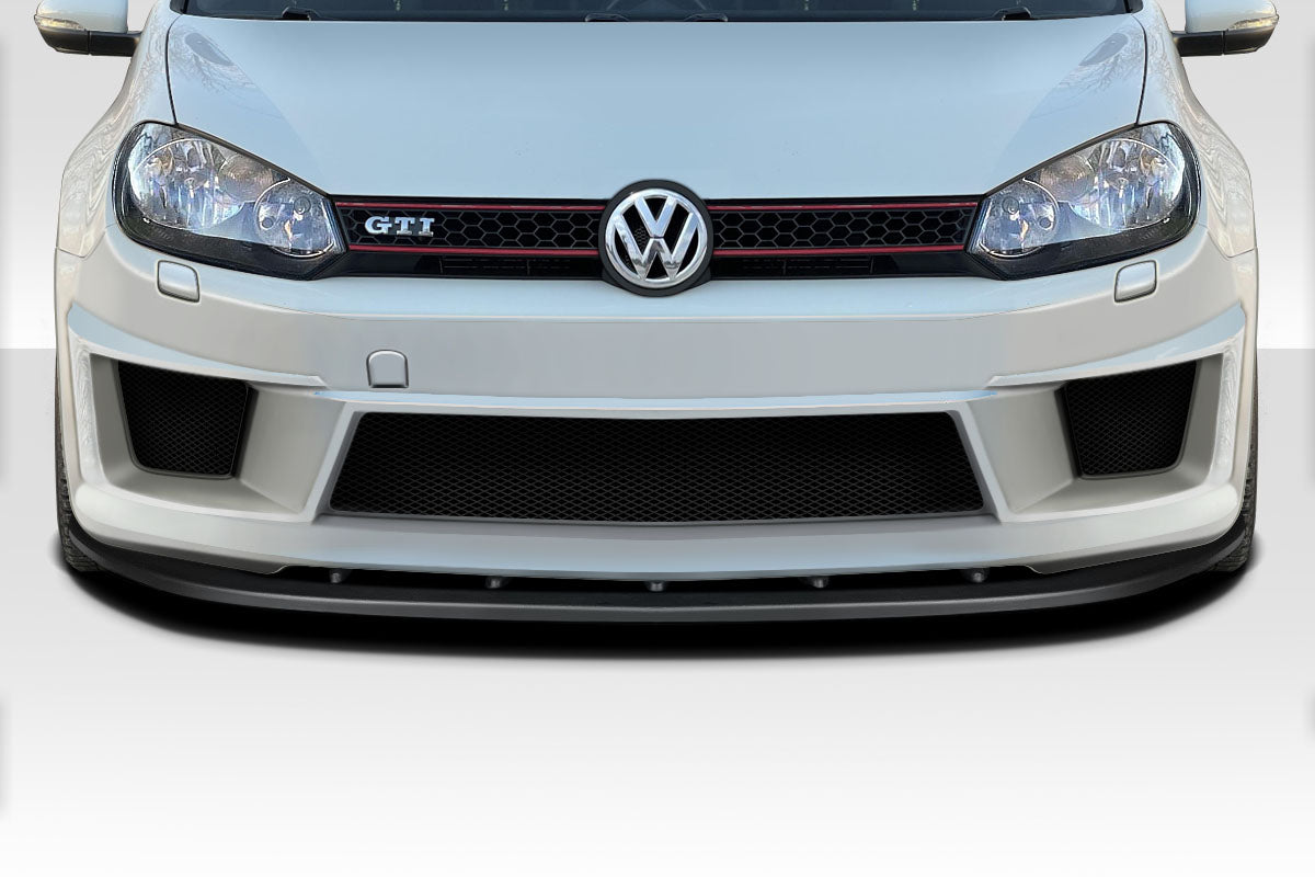Extreme Dimensions Duraflex Rabbet Front Lip Spoiler Compatible With 2010-2014 Volkswagen Golf GTI - 118313