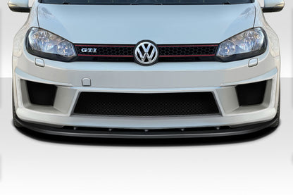 Extreme Dimensions Duraflex Rabbet Front Lip Spoiler Compatible With 2010-2014 Volkswagen Golf GTI - 118313