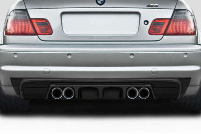 Extreme Dimensions Duraflex GT Tune Rear Diffuser Compatible With 2000-2006 BMW 3 Series M3 E46 2DR - 1 Piece - 118337