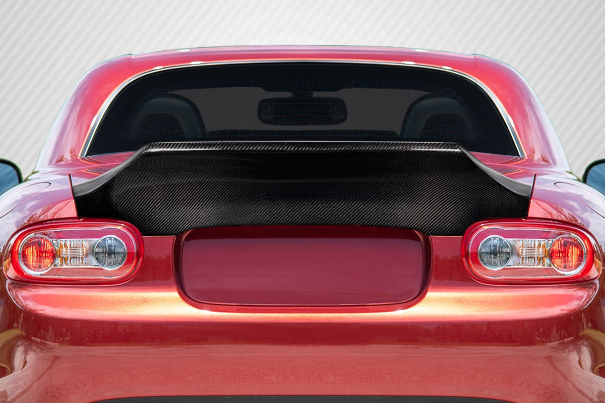 Carbon Creations High Kick Rear Wing Spoiler Compatible With 2006-2015 Mazda Miata - 118354