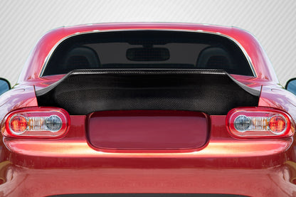 Carbon Creations High Kick Rear Wing Spoiler Compatible With 2006-2015 Mazda Miata - 118354