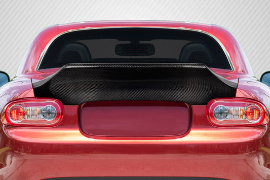 Carbon Creations High Kick Rear Wing Spoiler Compatible With 2006-2015 Mazda Miata - 118354