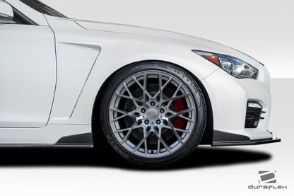 Extreme Dimensions Duraflex Gamma Front Fenders Compatible With 2014-2023 Infiniti Q50 - 2 Piece - 118367