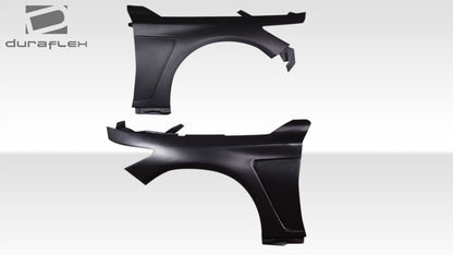 Extreme Dimensions Duraflex Gamma Front Fenders Compatible With 2014-2023 Infiniti Q50 - 2 Piece - 118367