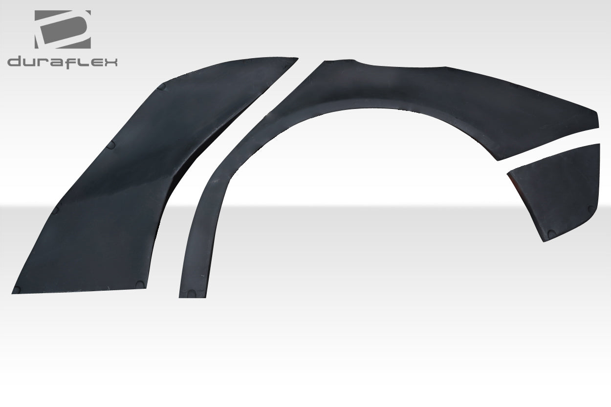 Extreme Dimensions Duraflex Facta Rear Fender Flares Compatible With 2014-2015 Mercedes CLA Class - 118377