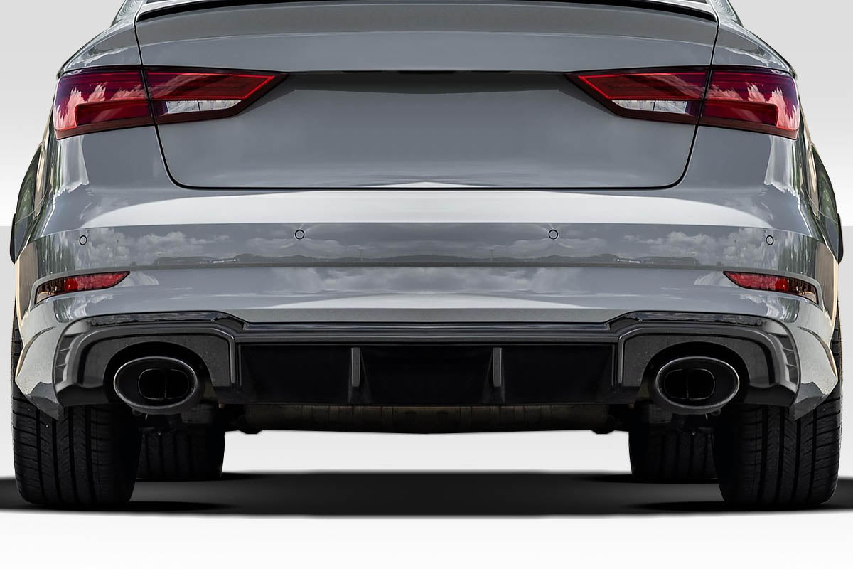 Extreme Dimensions Duraflex Macula Rear Diffuser Compatible With 2018-2020 Audi RS3 - 1 Piece - 118383