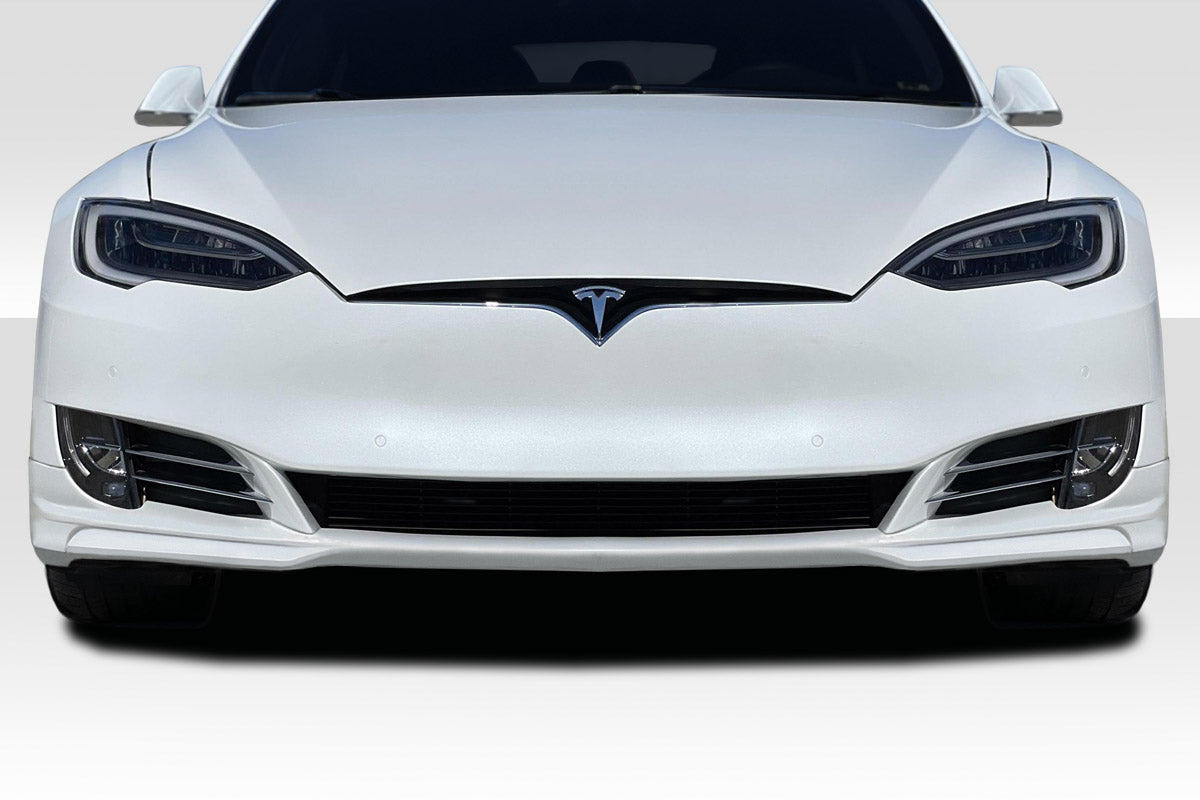 Extreme Dimensions Duraflex Pulse Front Lip Spoiler Compatible With 2016.5-2022 Tesla Model S - 1 Piece - 118399