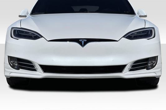 Extreme Dimensions Duraflex Pulse Front Lip Spoiler Compatible With 2016.5-2022 Tesla Model S - 1 Piece - 118399