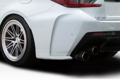 Extreme Dimensions Duraflex Alpha Rear Spats Compatible With 2015-2019 Lexus RC-F - 118401