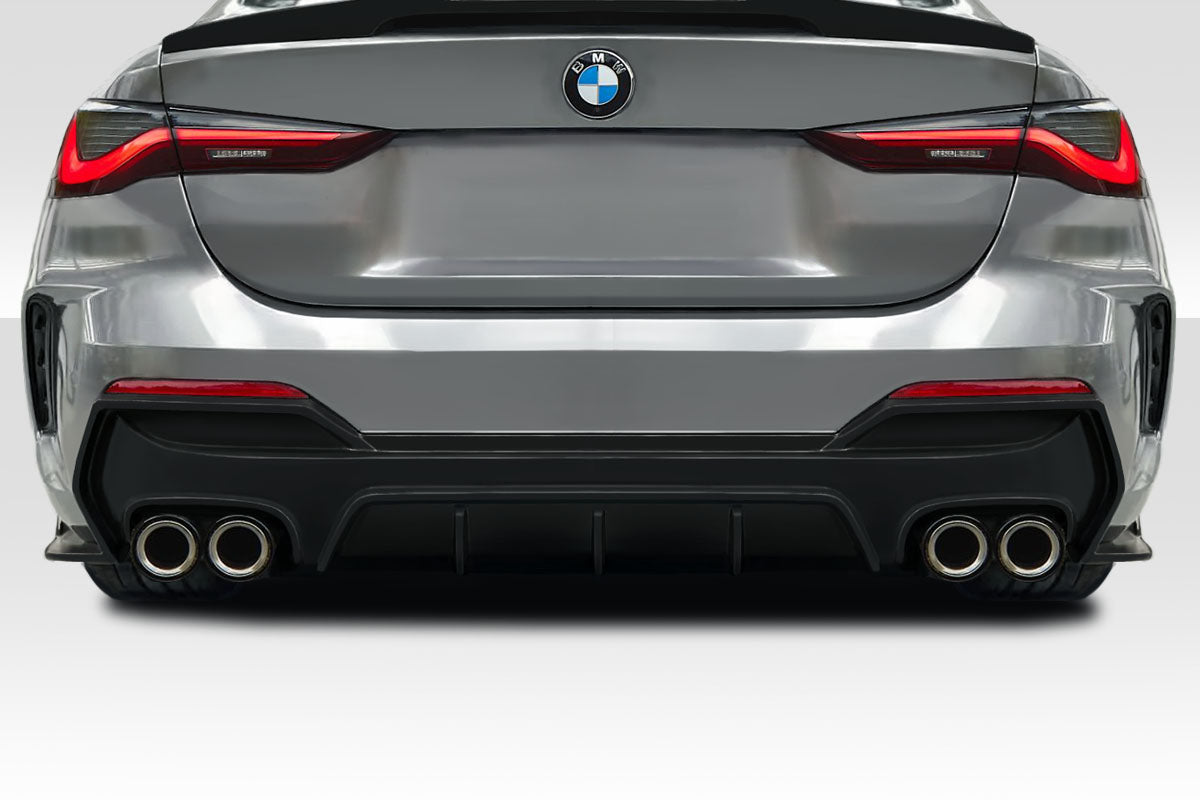 Extreme Dimensions Duraflex Avast Rear Diffuser Compatible With 2021-2022 BMW 4 Series G22 - 3 Piece - 118421