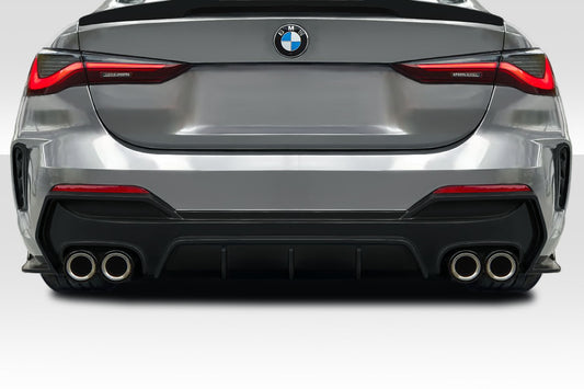 Extreme Dimensions Duraflex Avast Rear Diffuser Compatible With 2021-2022 BMW 4 Series G22 - 3 Piece - 118421