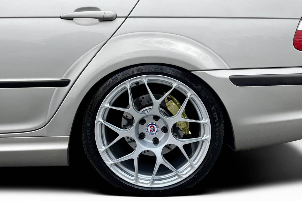 Extreme Dimensions Duraflex M Look Rear Fender Flares Compatible With 2001-2006 BMW 3 Series - 4 Piece - 118431
