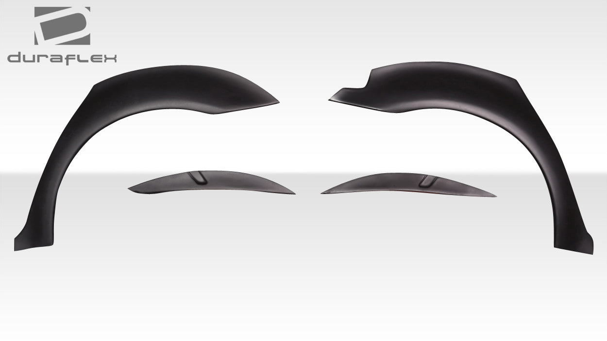 Extreme Dimensions Duraflex M Look Rear Fender Flares Compatible With 2001-2006 BMW 3 Series - 4 Piece - 118431