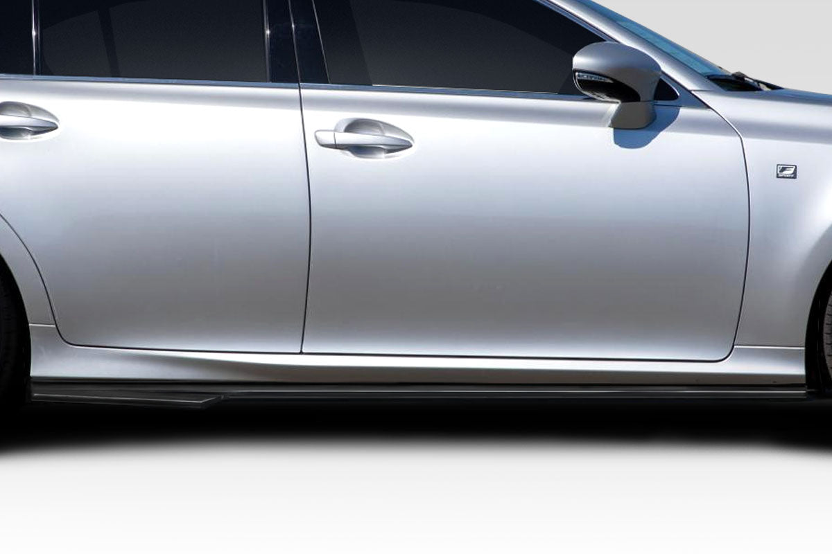 Extreme Dimensions Duraflex Gilda Side Skirts Spillters Compatible With 2013-2015 Lexus GS F Sport - 2 Piece - 118439