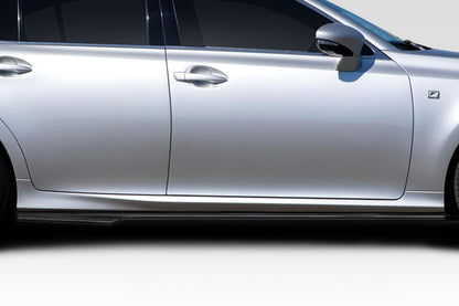Extreme Dimensions Duraflex Gilda Side Skirts Spillters Compatible With 2013-2015 Lexus GS F Sport - 2 Piece - 118439