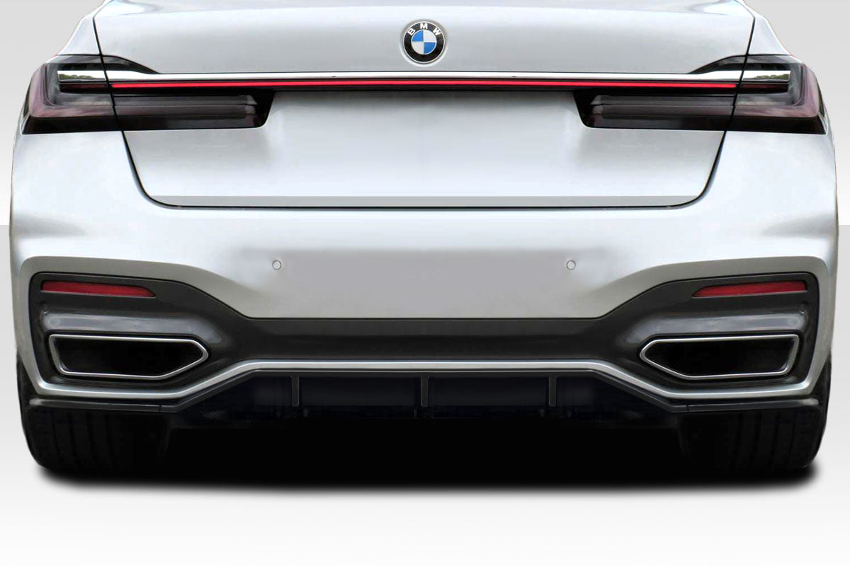 Extreme Dimensions Duraflex Gala Rear Diffuser Compatible With 2020-2022 BMW 7 Series G11 - 3 Piece - 118445