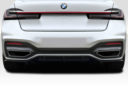 Extreme Dimensions Duraflex Gala Rear Diffuser Compatible With 2020-2022 BMW 7 Series G11 - 3 Piece - 118445