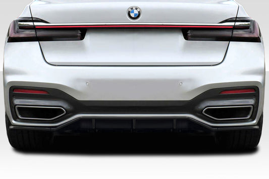 Extreme Dimensions Duraflex Gala Rear Diffuser Compatible With 2020-2022 BMW 7 Series G11 - 3 Piece - 118445