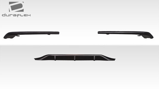 Extreme Dimensions Duraflex Gala Rear Diffuser Compatible With 2020-2022 BMW 7 Series G11 - 3 Piece - 118445