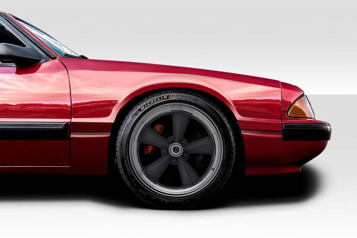Extreme Dimensions Duraflex Mantra Front Fenders Flares Compatible With 1979-1993 Ford Mustang - 118468