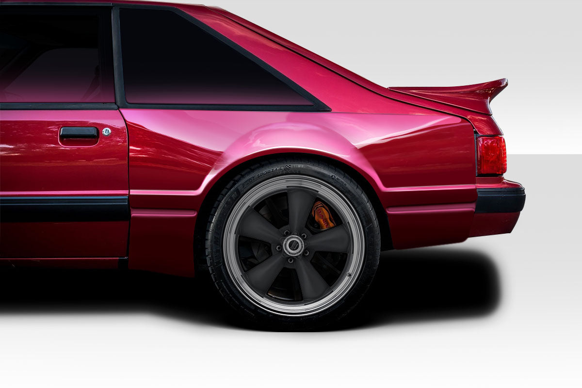 Extreme Dimensions Duraflex Mantra Rear Fender Flares Compatible With 1979-1993 Ford Mustang - 118470