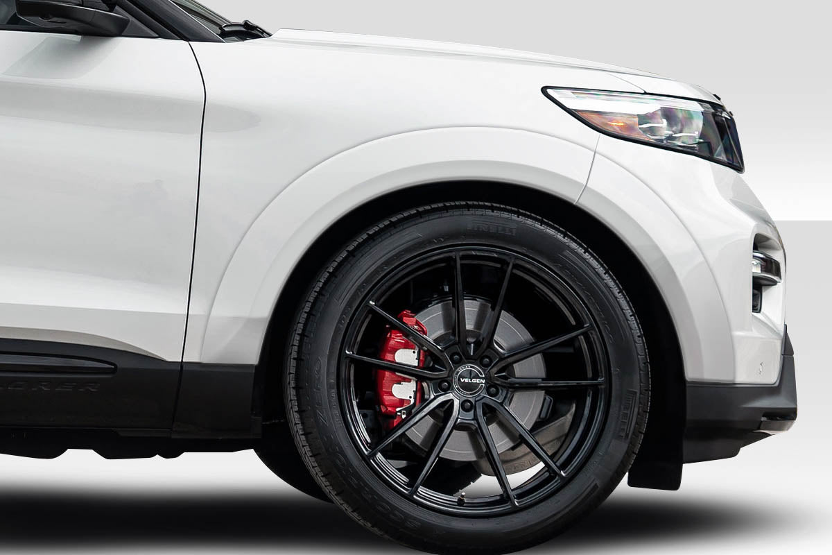 Extreme Dimensions Duraflex Warder Front Fenders Flares Compatible With 2020-2022 Ford Explorer - 118480