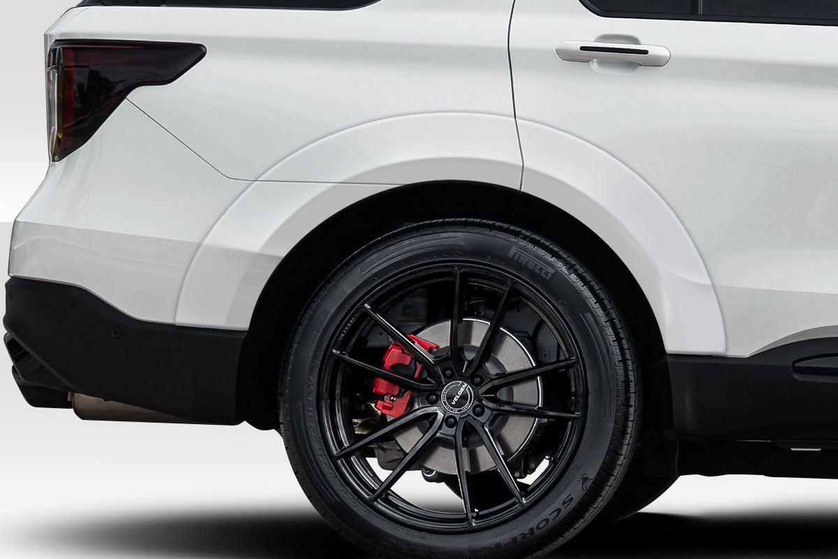 Extreme Dimensions Duraflex Warder Rear Fender Flares Compatible With 2020-2022 Ford Explorer - 118482