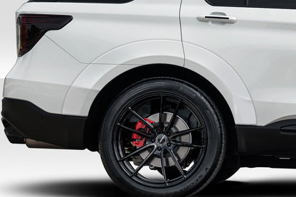 Extreme Dimensions Duraflex Warder Rear Fender Flares Compatible With 2020-2022 Ford Explorer - 118482
