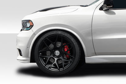 Extreme Dimensions Duraflex SRT Style Front Fenders Flares Compatible With 2014-2022 Dodge Durango - 118492